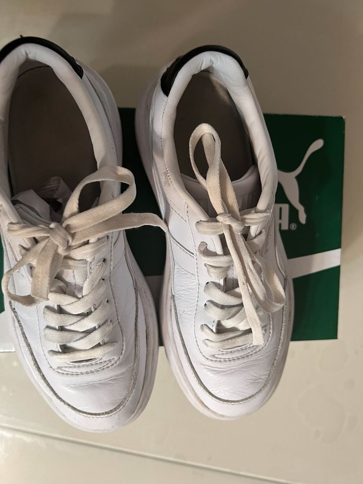 PUMA OSLO DamenMädchen Schuhe Gr37 UVP99€Leder Sneaker in Köln