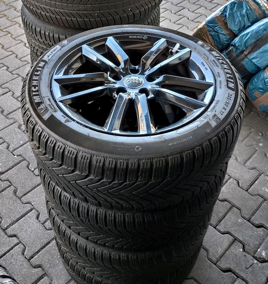 ✓ MICHELIN ✓ AUDI A6 4F A5 A4 B9 WINTERREIFEN 225/50 R17 FELGEN in Herten