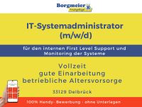 IT-Systemadministrator (m/w/d) - intern - VZ #BU4 Nordrhein-Westfalen - Delbrück Vorschau