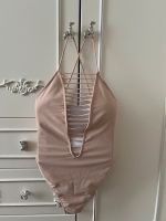 Body Badeanzug top beige rosa löchmuster xs Essen - Essen-Kettwig Vorschau