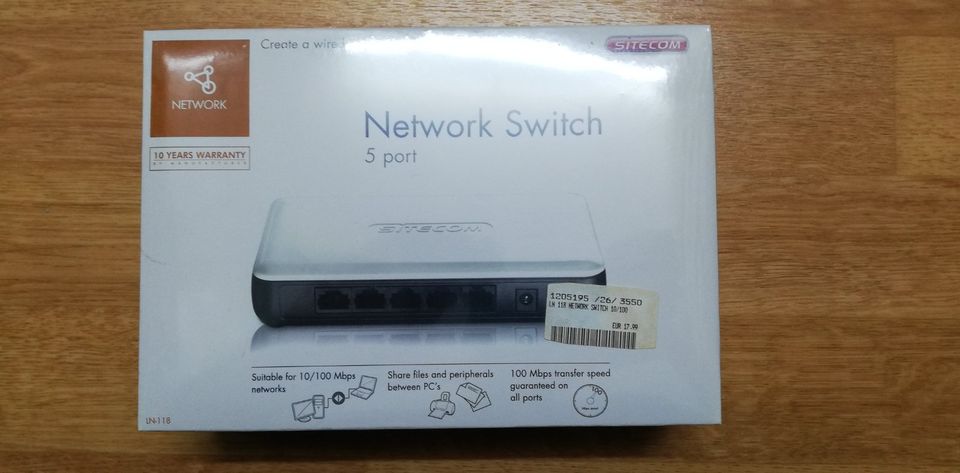 Sitecom Network Switch NEU und Verpackt 5 Port in Schwaigern