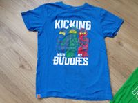 LEGO wear Ninjago_blaues T-Shirt mit Ninjas_Gr.134_TOP Niedersachsen - Wolfsburg Vorschau
