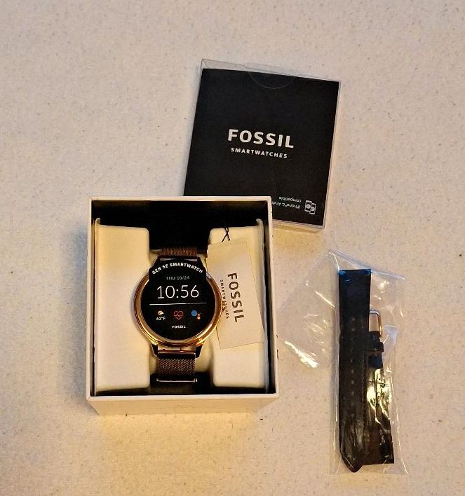 Fossil Smartwatch DW11F1 in Rosegold in Mönchengladbach