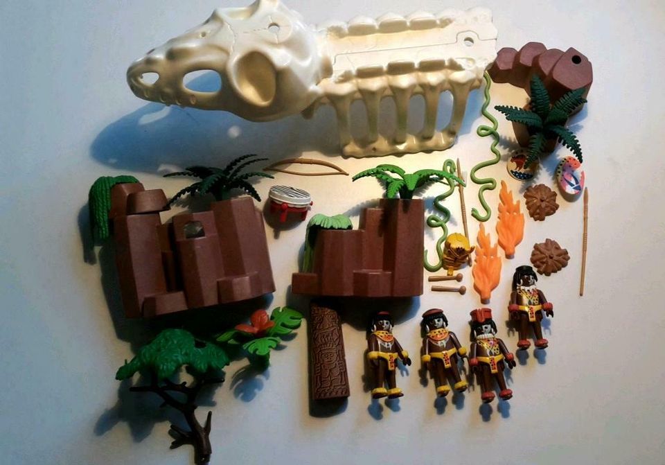 Playmobil Dschungel (3040) mit Dino-Skelett in Hagen im Bremischen