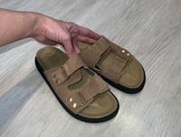 Beige Sommer Sandalen Schlappen Gr. 39 Stuttgart - Untertürkheim Vorschau