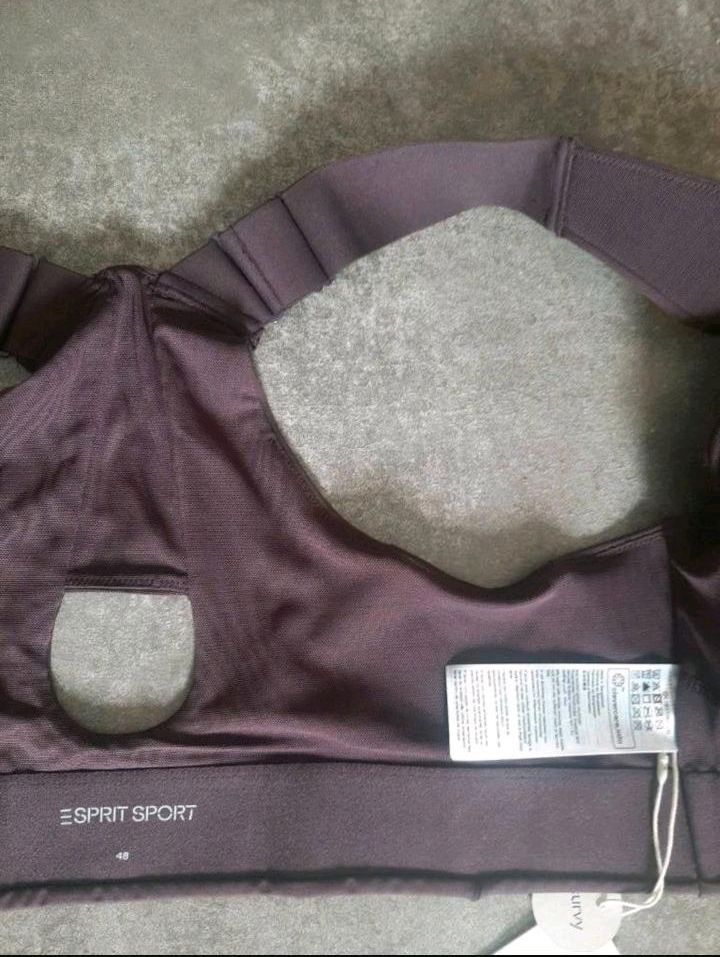 Curvy Esprit Sport BH GR 48 NEU Etikett XL Plus Size Gym in Babenhausen