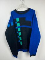 Vintage Crazy Pattern Pullover - Retro Sweater - 90s - Gr. M Niedersachsen - Neuenhaus Vorschau