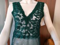 ein Hauch von Kleid - Spitze - Strandkleid grün lang S Häkelkleid Brandenburg - Eberswalde Vorschau