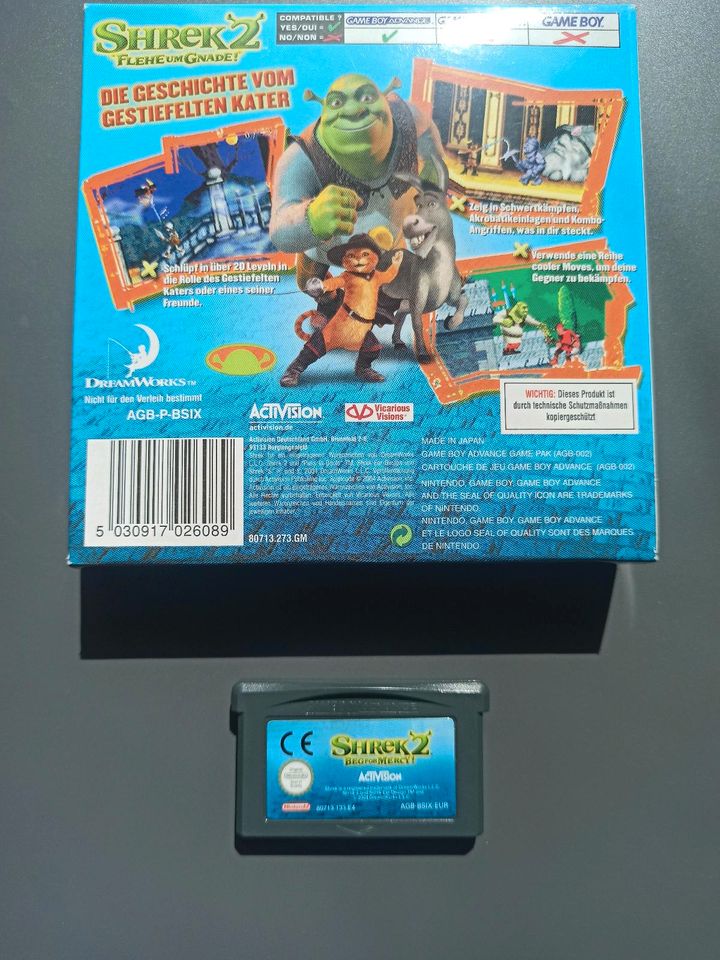 Shrek 2 | Gameboy Advance Spiel in Zellingen