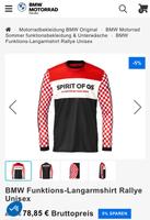 BMW Funktions-Langarmshirt Rallye Unisex neu München - Bogenhausen Vorschau