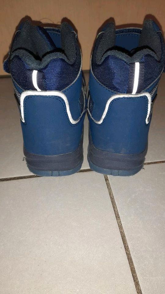 ❤️ 33 Winterstiefel blau, Klettverschluss von Alive in Saulheim