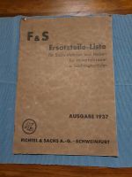 Fichtel Sachs Ersatzteilliste 1937 Brandenburg - Märkische Heide Vorschau