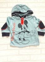 Mickey Mouse Disney Sweatshirt Kaputze Langarmschirt Gr. 80 blau Essen - Frillendorf Vorschau