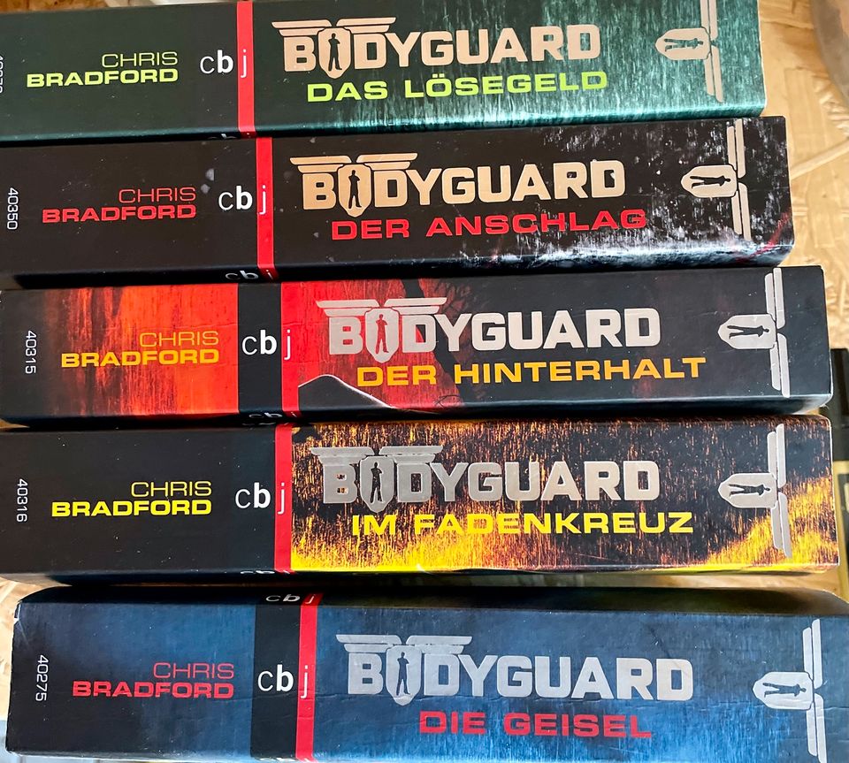 5 Bücher BodyGuard von Chris Bradford in Crimmitschau