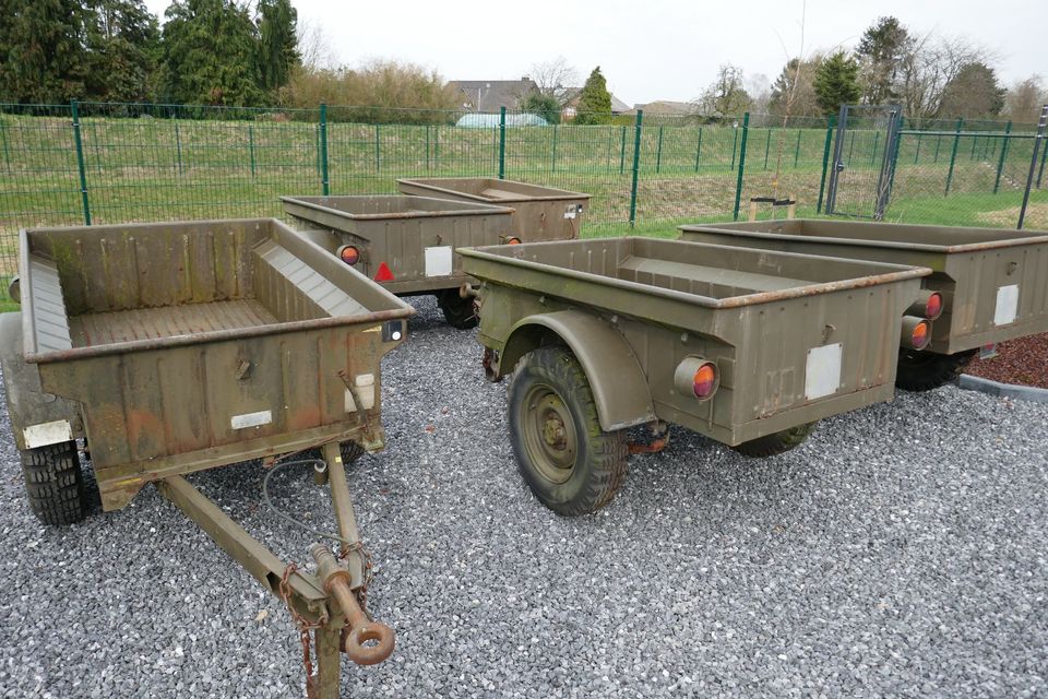 Willys Jeep Militär Anhänger, keine Durchrostungen, 798,- (netto) in Waldfeucht