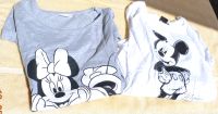 2 T-Shirts Mickey Mouse und Minnie Gr. M Schleswig-Holstein - Westerrönfeld Vorschau