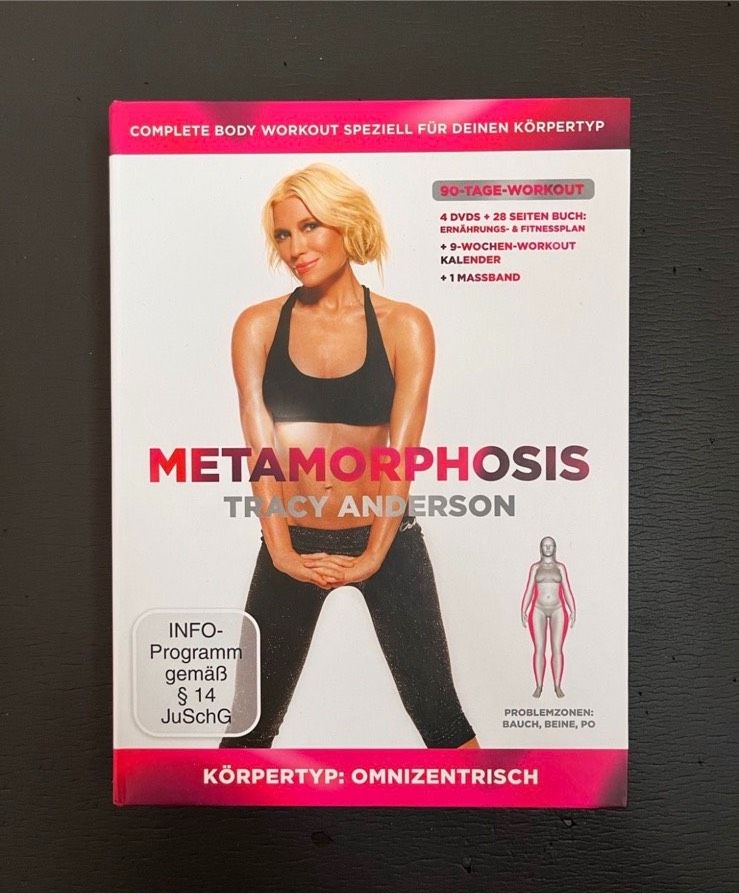 Tracy Anderson Metamorphosis Omnizentrisch DVD Neu ❤️ in Wunstorf