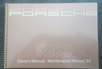 Porsche 928 S Driver's Manual '84 Baden-Württemberg - Asperg Vorschau