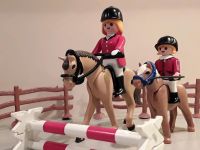 Playmobil Reiterin Tunier Mutter Tochter Pferd Pony Hürde Spring Nordrhein-Westfalen - Rosendahl Vorschau