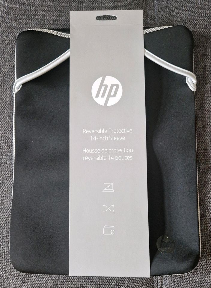 HP Wende-Schutzhülle für 35,8cm (14,1 Zoll)-Laptop in Silber/Schw in Leipzig