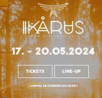 Ikarus Festival: Full Weekend Premium Ticket inkl. Refund Protect Baden-Württemberg - Bad Wurzach Vorschau