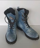 Philipp Plein Biker Boots Schnürstiefel Jeans 38 39 Nordrhein-Westfalen - Erkelenz Vorschau