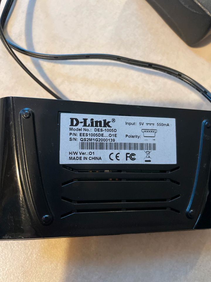 D-Link 5 Port Switch in Rellingen