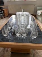 Bowle Set / Service DDR Kristall, 10 Gläser Sachsen - Neukirchen/Pleisse Vorschau