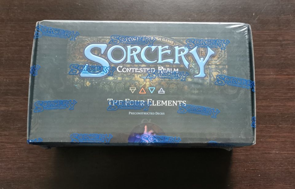 Sorcery Contested Realm TCG Kickstarter Alpha Four Elements Deck in Dortmund