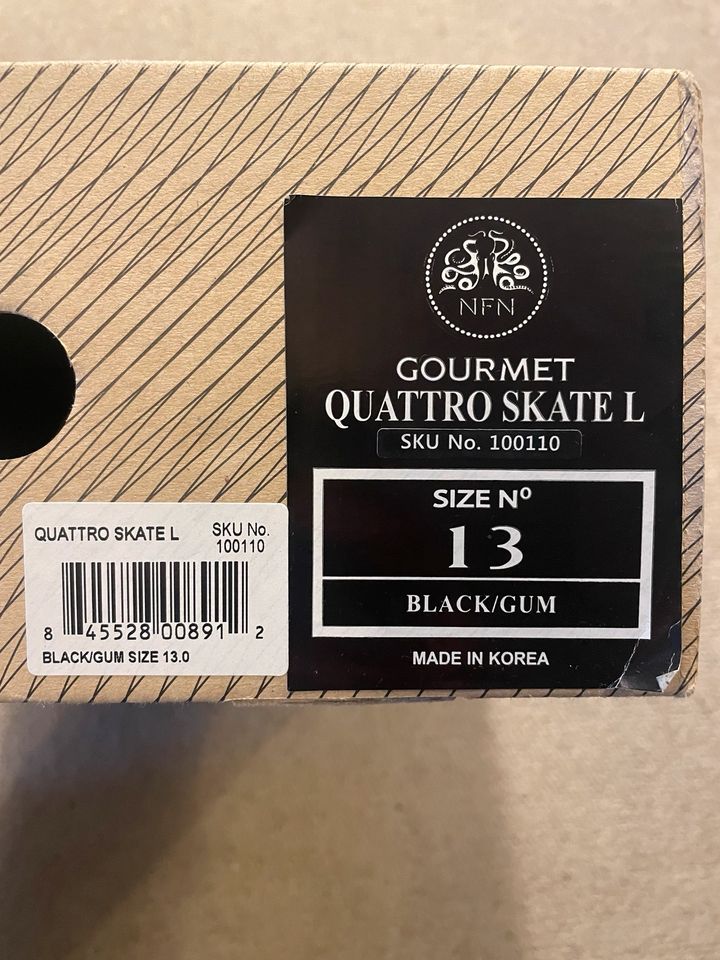 Gourmet Quattro Skate L 46 /12 / 47 /13 Rar NEU off white style in München