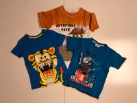 3 Shirts Gr.116 Set-Preis Dino Tiger Kurzarm Sommer top Zustand Bayern - Wörthsee Vorschau