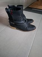 Damen Stiefeletten Gr. 39 schwarz Niedersachsen - Wardenburg Vorschau