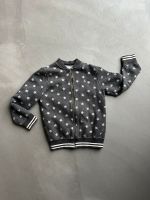 Petit Bateau Pullover, Sweatshirtjacke, Gr. 128, grau, Sterne Schleswig-Holstein - Wees Vorschau