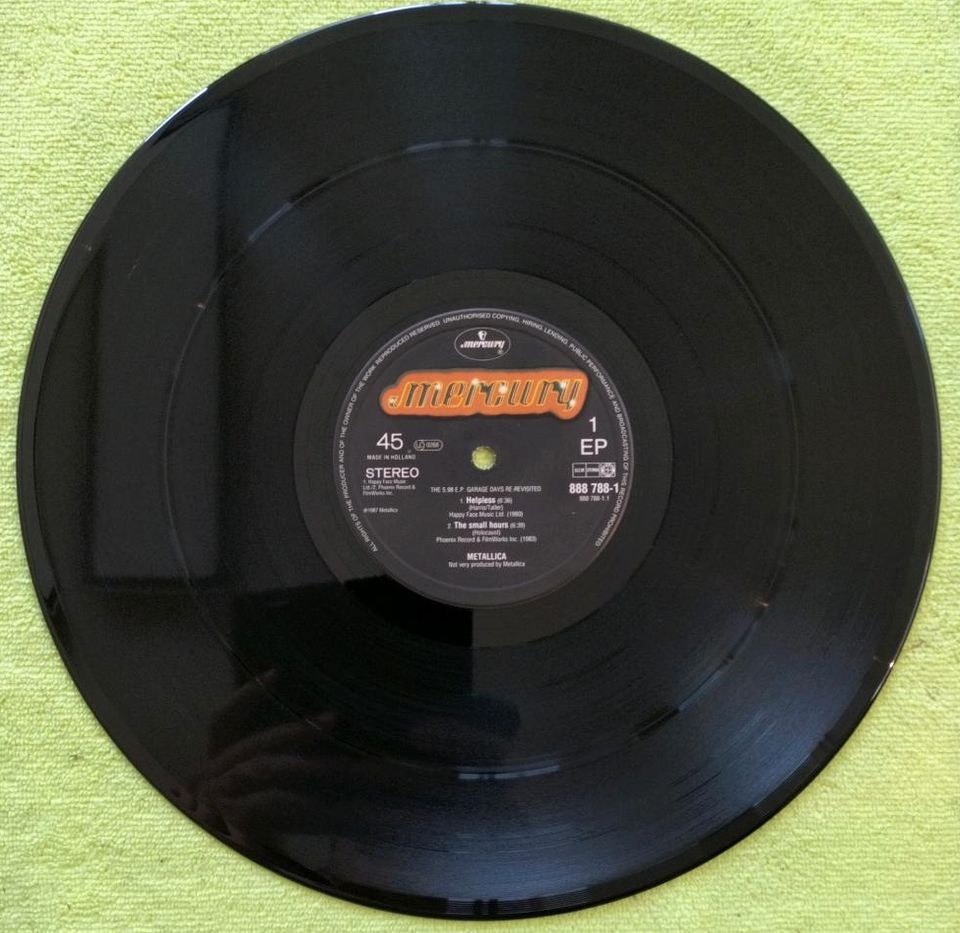 METALLICA - The 5.98$ E.P. Vinyl Heavy Metal Schallplatte in Bad Harzburg