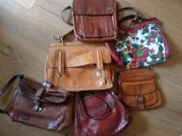 Tasche Leder Ledertasche Retro Vintage Nordrhein-Westfalen - Uedem Vorschau