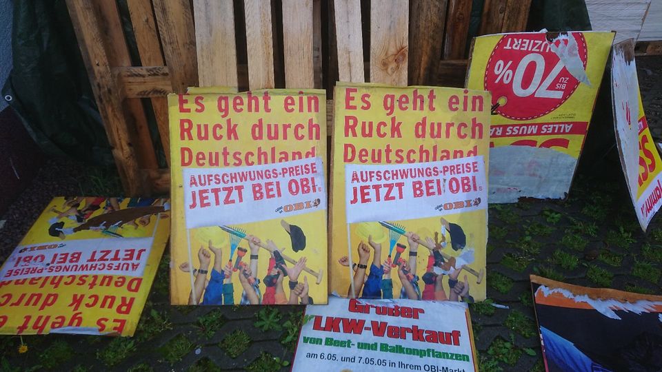 Plakatwerbung Kulturplakat Wahlplakat Mastdisplay in Meißen