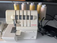 Overlock Singer mit coverstich  millenium series Hessen - Mainhausen Vorschau