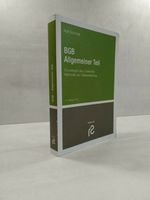 BGB Allg. Teil ISBN 978-3-86651-158-3 wie neu Thüringen - Schleiz Vorschau