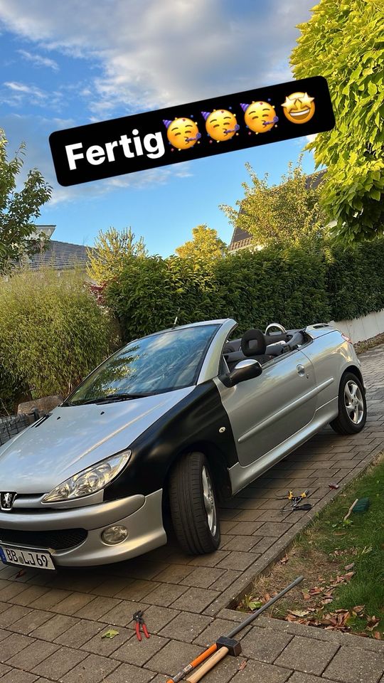 Peugeot 206 cc in Schönaich