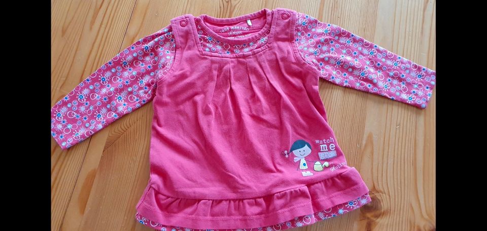 2 Babykleidchen Gr. 80 rosa/pink (1 x NEU) in Eriskirch