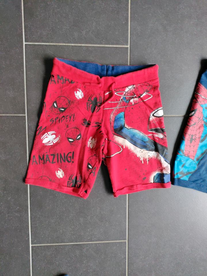 Shorts, kurze Hosen Set 128, Spiderman in Hetzerath (Mosel)