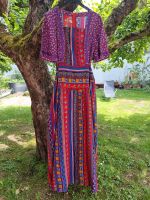 Buntes Vintage Kleid aus den 70 ern Niedersachsen - Seesen Vorschau