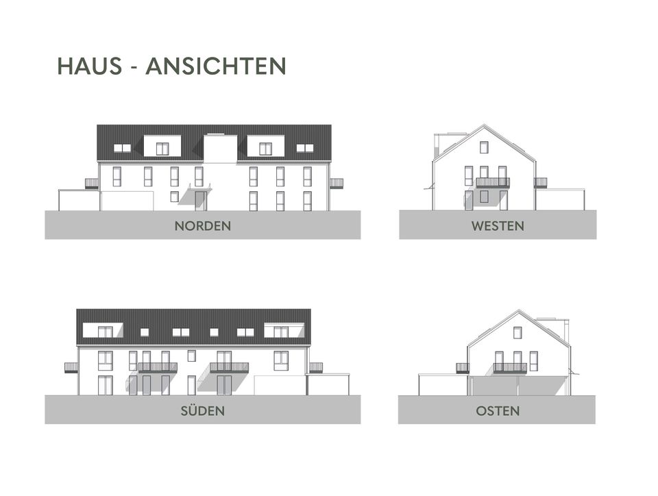 NaturOase - Neubau Wohnanlage in ER - Dechsendorf in Erlangen