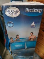 Pool bestway 3*2*0,6 neu mit Abdeckplane Bayern - Redwitz a d Rodach Vorschau