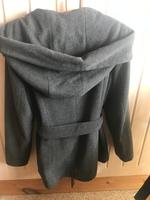 Walkjacke Mantel Maxi- Kapuze anthrazit grau L Bonprix Wolle Filz Brandenburg - Werder (Havel) Vorschau