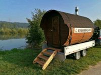 Sauna mieten/Fasssauna/mobile Sauna Sauna auf Räder Bayern - Kronach Vorschau