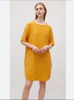 COS Buttercup Yellow 100% Silk Dress Mitte - Wedding Vorschau