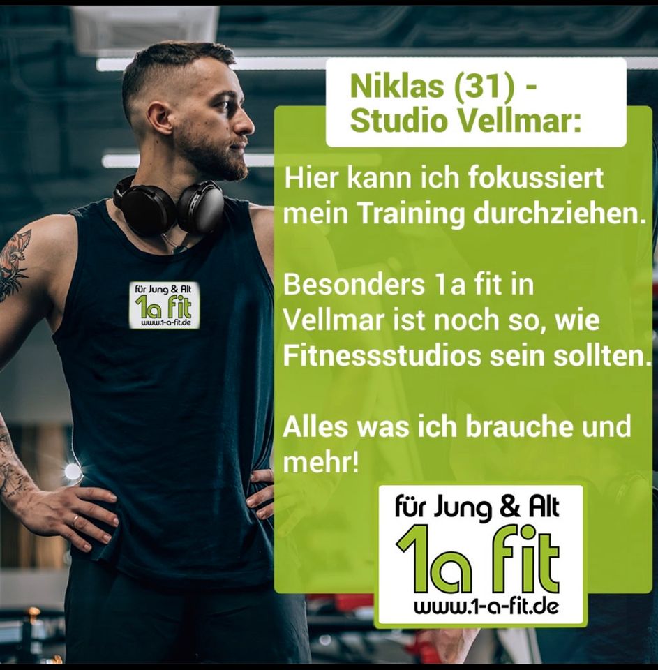 Neu jetzt 1A fit in Calden Fitnessstudio Training Fitness in Calden