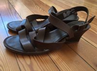 * Wunderschöne braune Ledersandalen mit Absatz * Mitte - Wedding Vorschau