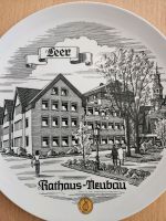 Vintage Wandteller Leer Rathaus - Neubau Ostfriesland 60er Jahre Niedersachsen - Leer (Ostfriesland) Vorschau